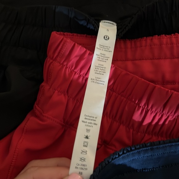 Lululemon Track That High-Rise Lined Short 3" - Picture 7 of 13